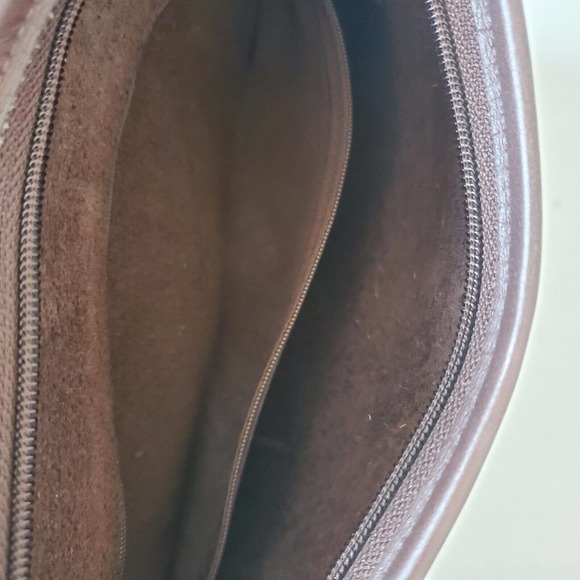 Coach 4150 Fletcher Brown Leather Crossbody Shoulder Flap Bag Vintage - Picture 10 of 15